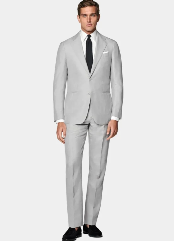 Suitsupply Costumes Classiques*Costume Havana coupe Tailored gris clair