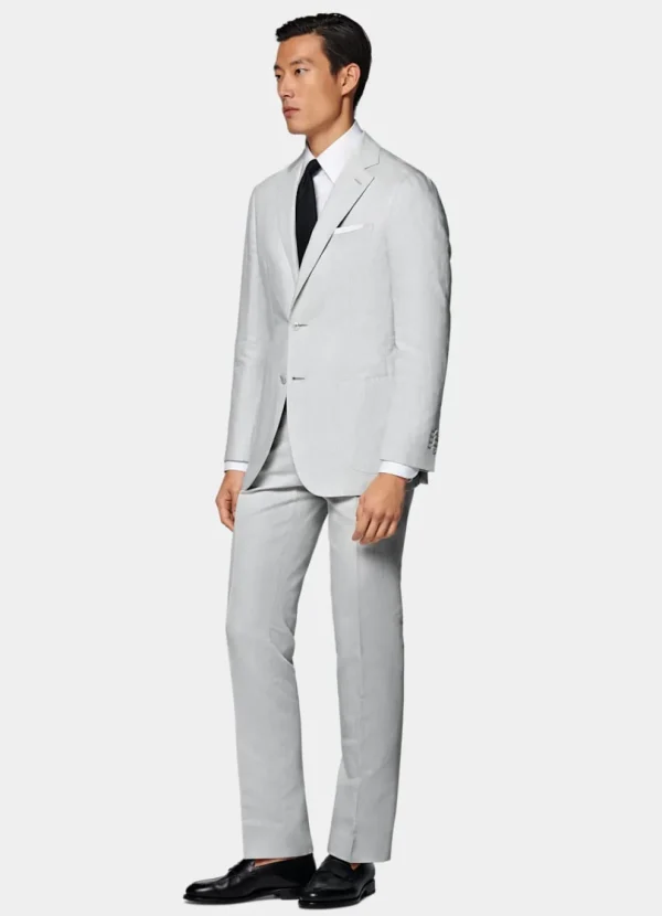 Suitsupply Mariage Habillé | Costumes Mariage*Costume Havana coupe Tailored gris clair