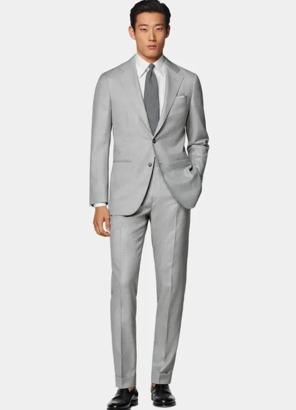 Suitsupply Mariage Habillé | Costumes Mariage*Costume Havana coupe Tailored gris clair