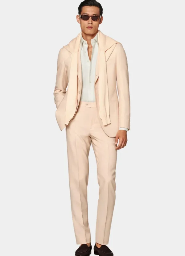 Suitsupply Mariage Cocktail | Costumes Tendance*Costume Havana coupe Tailored rose clair