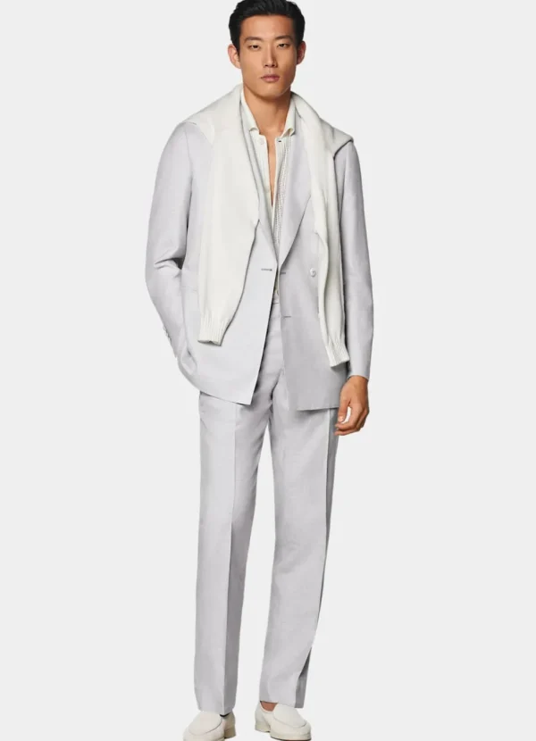 Suitsupply Mariage Sur La Plage | Costumes Tendance*Costume Havana coupe Tailored gris clair