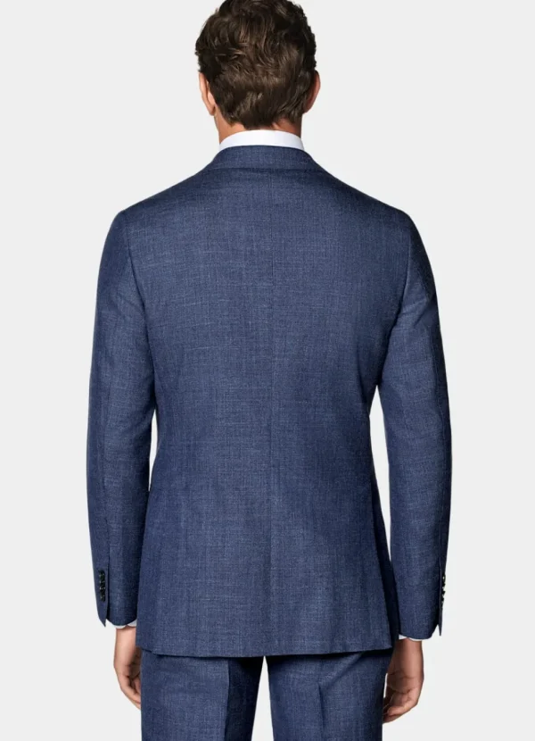 Suitsupply Costumes Classiques*Costume Havana coupe Tailored bleu moyen