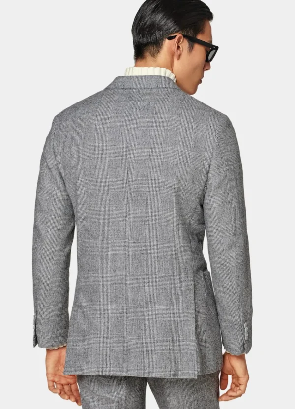 Suitsupply Costumes Tendance*Costume Havana coupe Tailored gris clair à carreaux