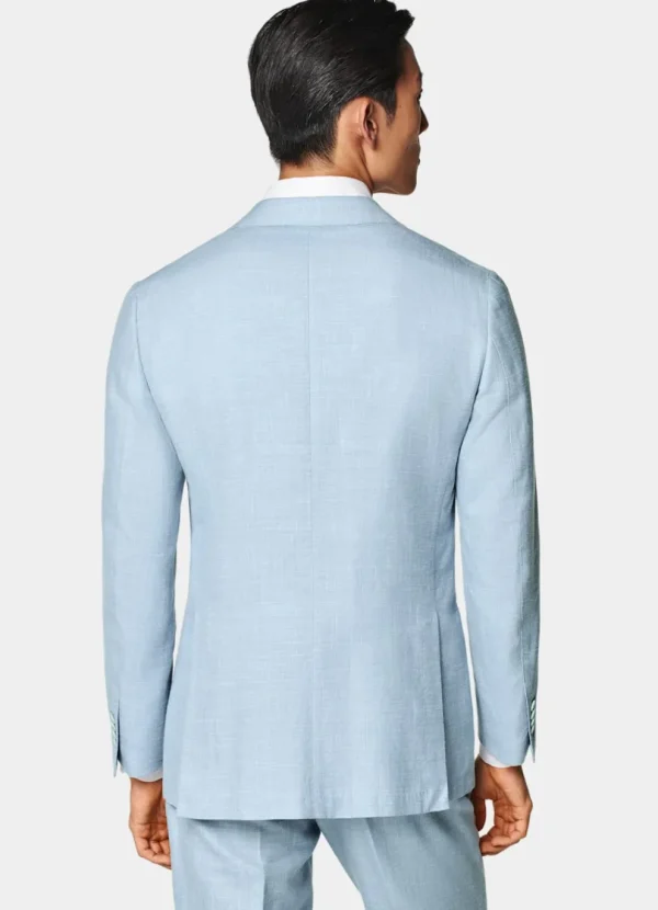 Suitsupply Mariage Cocktail | Costumes Mariage*Costume Havana coupe Tailored bleu clair