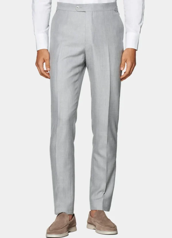 Suitsupply Mariage Cocktail*Costume Havana coupe Tailored gris clair