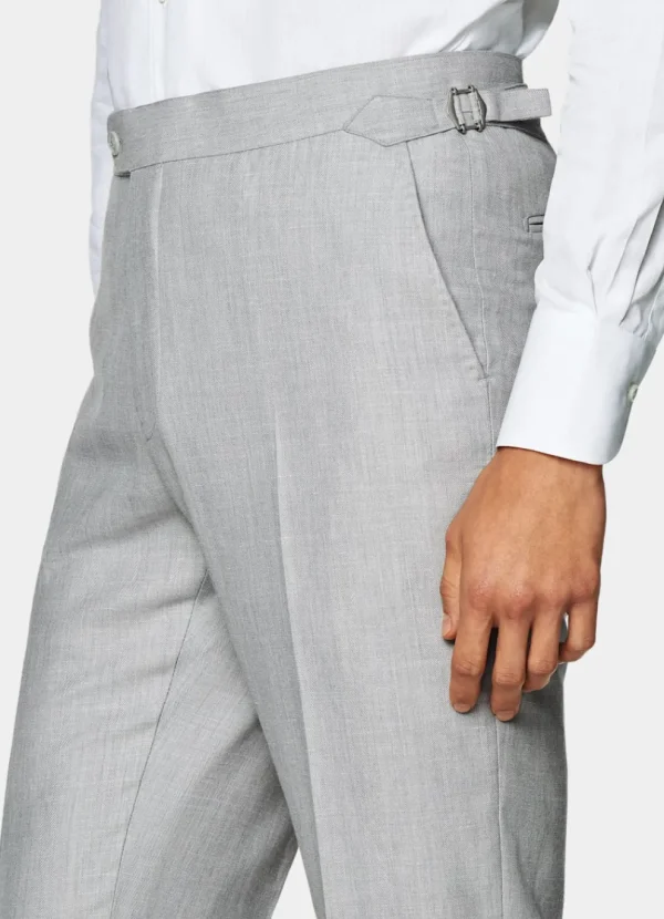 Suitsupply Mariage Cocktail*Costume Havana coupe Tailored gris clair