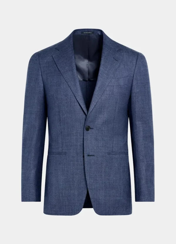 Suitsupply Costumes Classiques*Costume Havana coupe Tailored bleu moyen