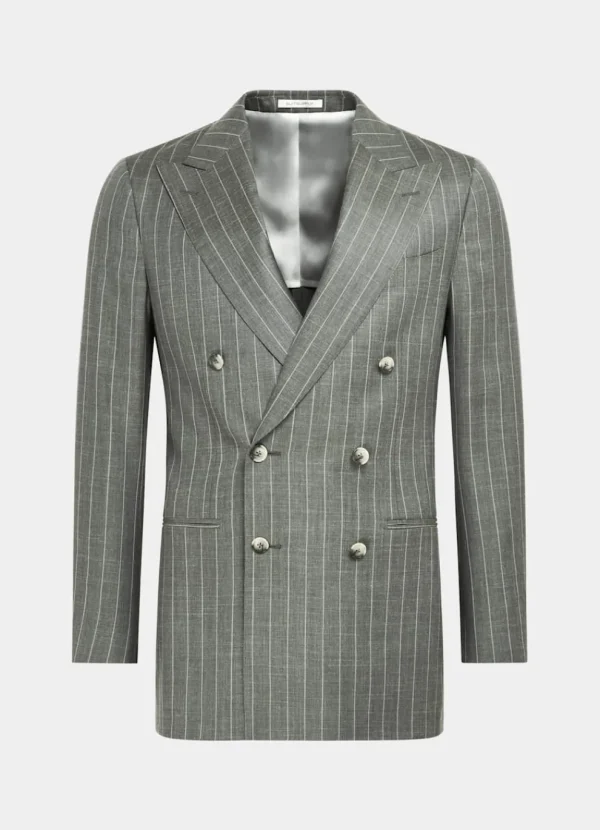 Suitsupply Costumes Tendance*Costume Havana coupe Tailored vert clair à rayures