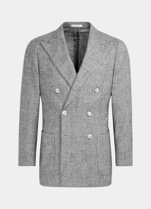 Suitsupply Costumes Tendance*Costume Havana coupe Tailored gris clair à carreaux