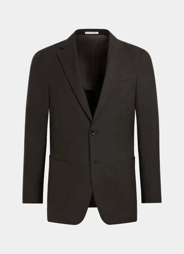 Suitsupply Mariage Cocktail | Costumes Mariage*Costume Havana coupe Tailored marron foncé