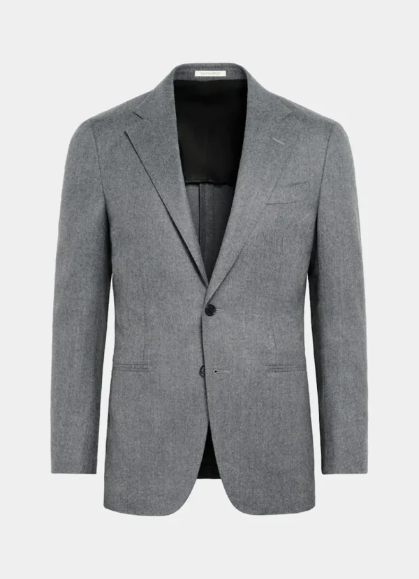 Suitsupply Mariage Hiver | Costumes Mariage*Costume Havana coupe Tailored gris moyen