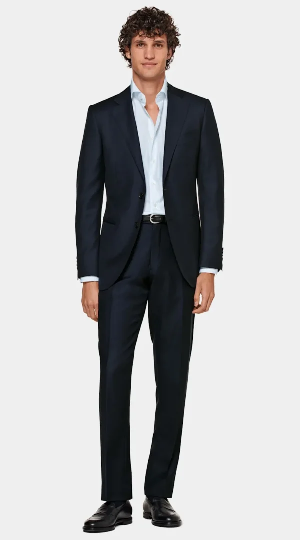 Suitsupply Mariage Cocktail | Costumes Mariage*Costume Lazio coupe Tailored bleu marine