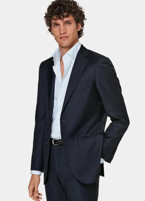 Suitsupply Mariage Cocktail | Costumes Mariage*Costume Lazio coupe Tailored bleu marine