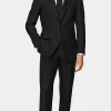 Suitsupply Mariage Habillé | Costumes Mariage*Costume Milano coupe Tailored noir à chevrons