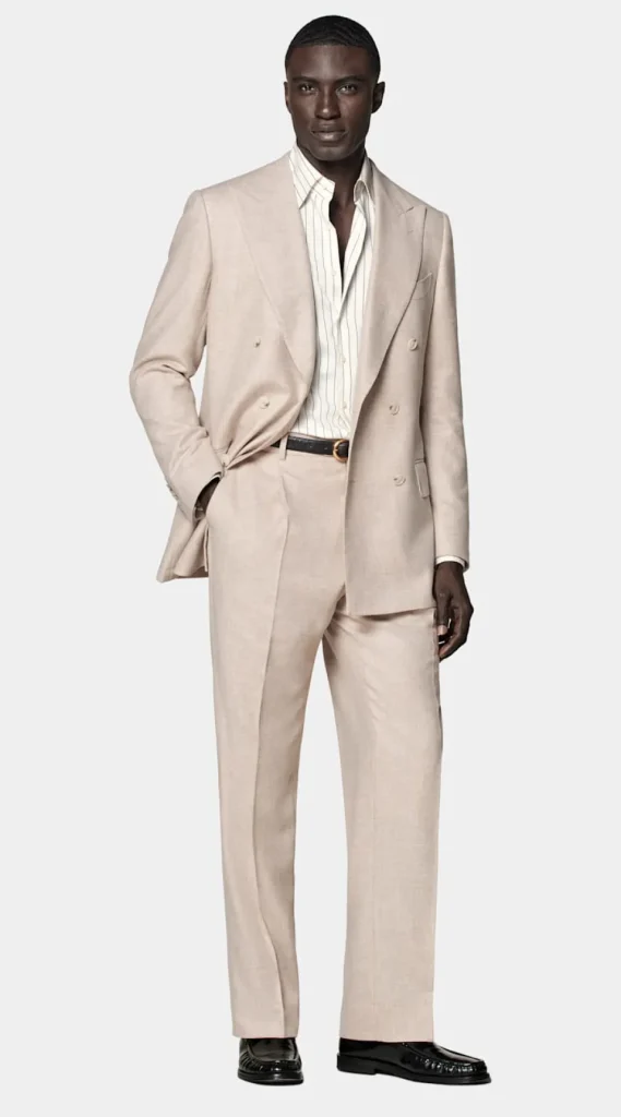 Suitsupply Mariage Hiver | Mariage Cocktail*Costume Milano coupe Tailored couleur sable