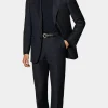 Suitsupply Mariage Hiver | Costumes Mariage*Costume Milano coupe Tailored bleu marine à rayures