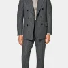 Suitsupply Costumes Tendance*Costume Milano coupe Tailored gris foncé à rayures