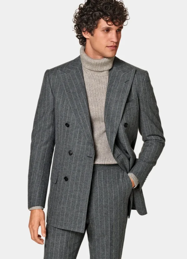 Suitsupply Costumes Tendance*Costume Milano coupe Tailored gris foncé à rayures