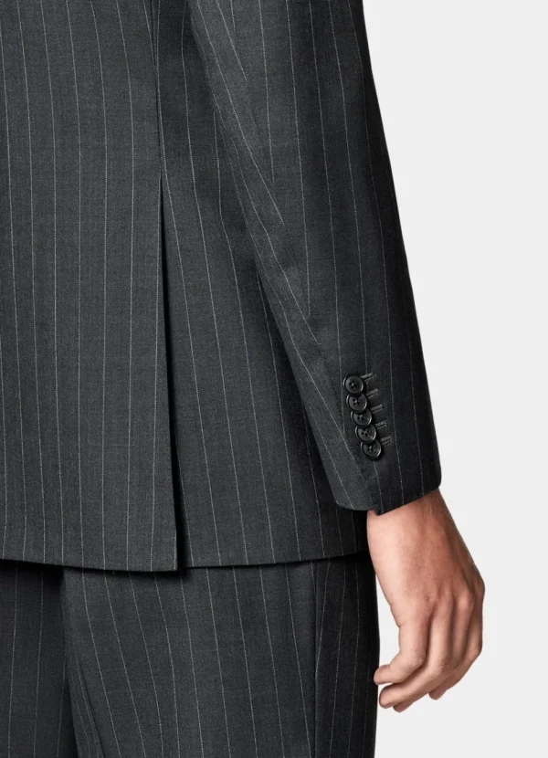 Suitsupply Mariage Habillé | Costumes Mariage*Costume Milano coupe Tailored gris foncé à rayures