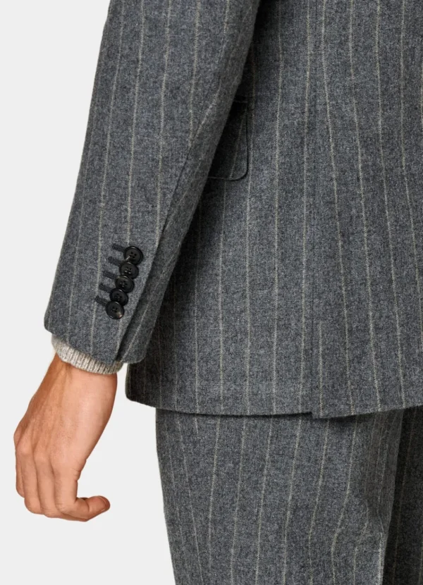 Suitsupply Costumes Tendance*Costume Milano coupe Tailored gris foncé à rayures