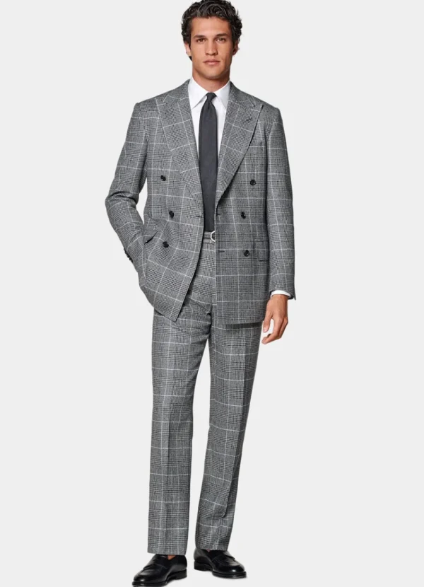 Suitsupply Costumes Tendance*Costume Milano coupe Tailored gris moyen à carreaux