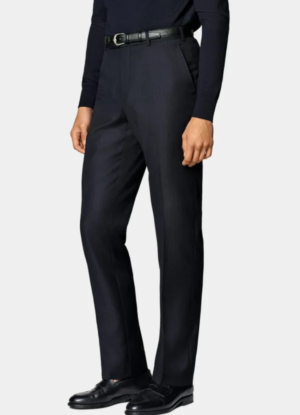 Suitsupply Mariage Hiver | Costumes Mariage*Costume Milano coupe Tailored bleu marine à rayures