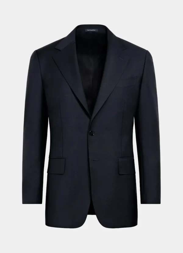 Suitsupply Mariage Cocktail | Costumes Mariage*Costume Milano coupe Tailored bleu marine