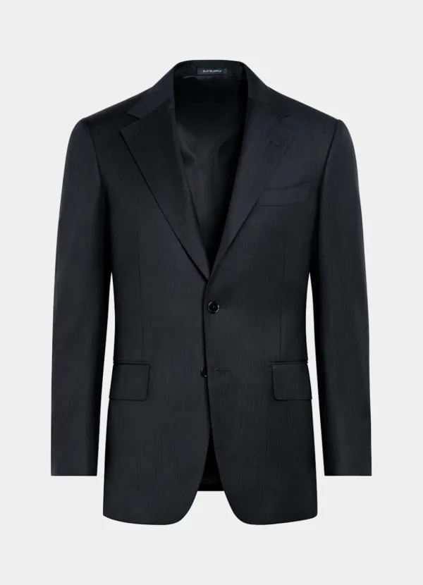 Suitsupply Mariage Hiver | Costumes Mariage*Costume Milano coupe Tailored bleu marine à rayures