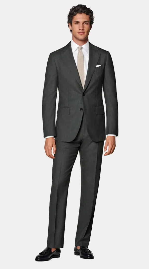 Suitsupply Mariage Habillé | Costumes Mariage*Costume Perennial Havana coupe Tailored vert foncé