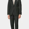 Suitsupply Mariage Habillé*Costume Perennial Havana coupe Tailored vert foncé à chevrons