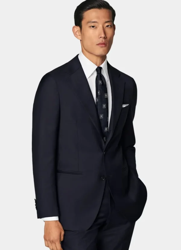 Suitsupply Mariage Habillé | Costumes Mariage*Costume Perennial Havana coupe Tailored bleu marine