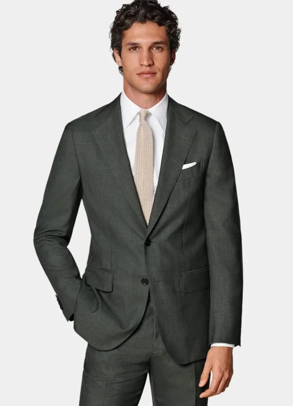 Suitsupply Mariage Habillé | Costumes Mariage*Costume Perennial Havana coupe Tailored vert foncé