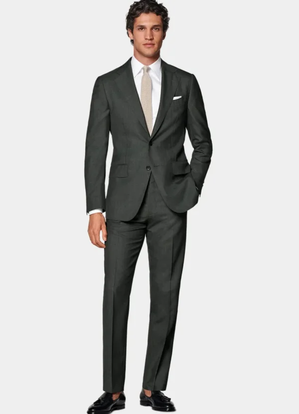 Suitsupply Mariage Habillé | Costumes Mariage*Costume Perennial Havana coupe Tailored vert foncé