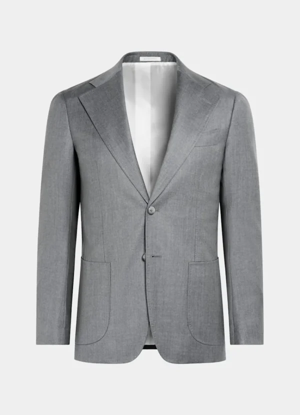 Suitsupply Mariage Habillé*Costume Perennial Havana coupe Tailored gris moyen