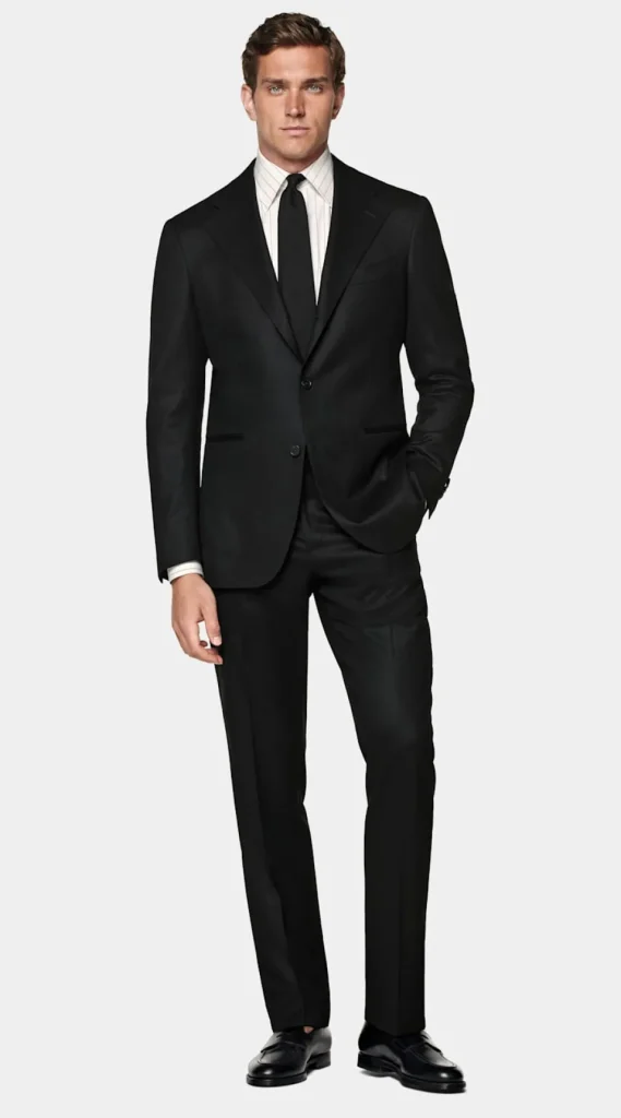 Suitsupply Mariage Hiver | Costumes Mariage*Costume Roma coupe Relaxed noir