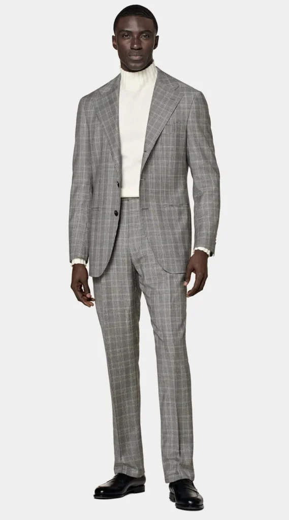 Suitsupply Costumes Tendance*Costume Roma coupe Relaxed gris moyen à carreaux