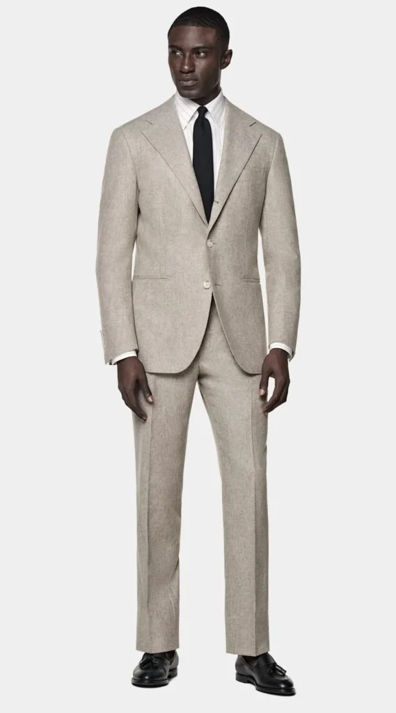 Suitsupply Mariage Hiver | Costumes Mariage*Costume Roma coupe Relaxed taupe