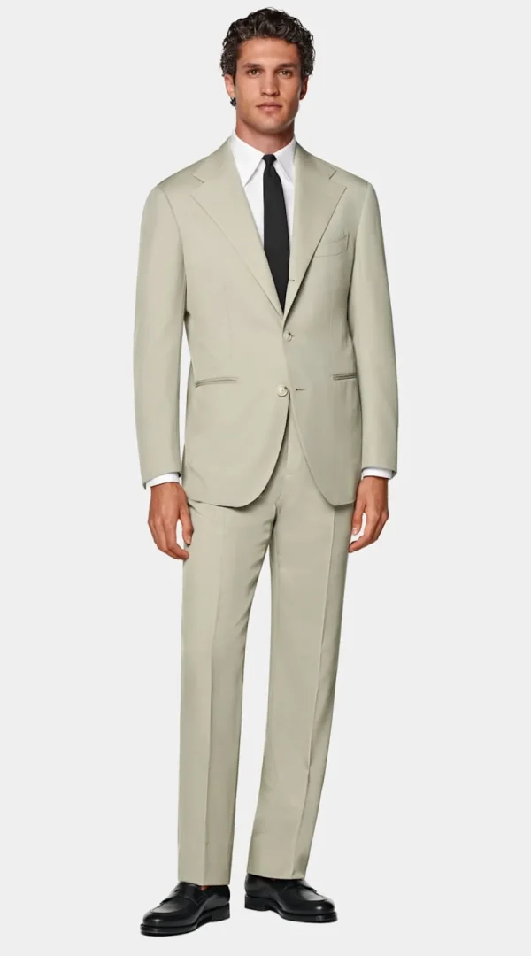 Suitsupply Mariage Habillé | Costumes Mariage*Costume Roma coupe Relaxed vert clair