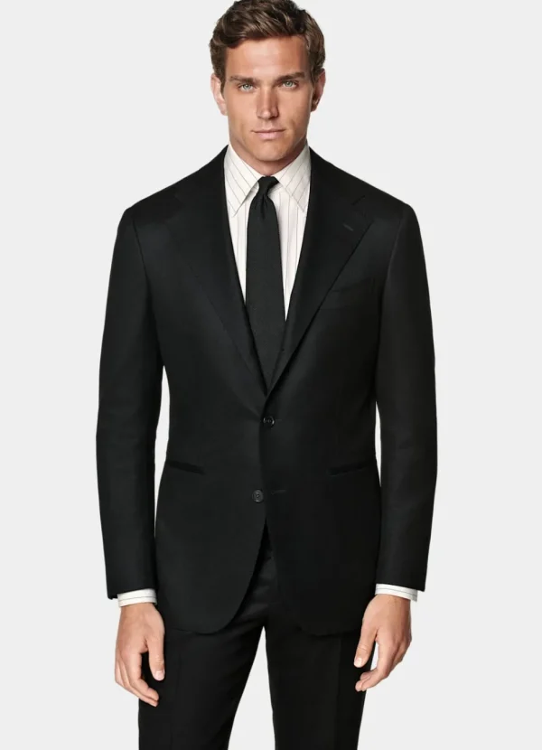 Suitsupply Mariage Hiver | Costumes Mariage*Costume Roma coupe Relaxed noir