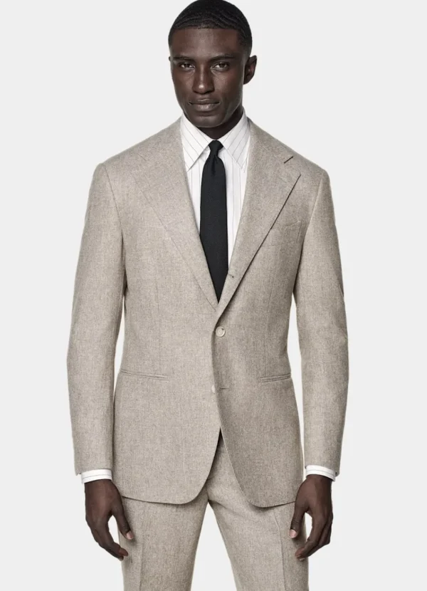 Suitsupply Mariage Hiver | Costumes Mariage*Costume Roma coupe Relaxed taupe