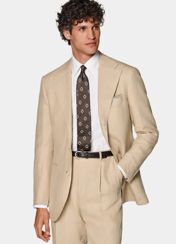 Suitsupply Mariage Habillé*Costume Roma coupe Relaxed sable