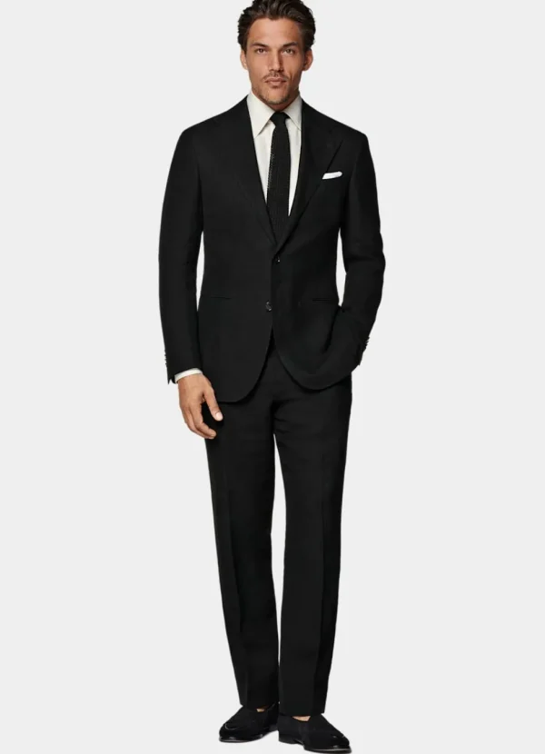 Suitsupply Mariage Habillé*Costume Roma coupe Relaxed noir