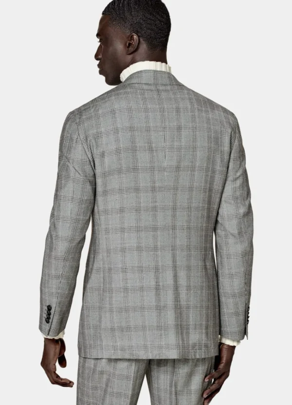 Suitsupply Costumes Tendance*Costume Roma coupe Relaxed gris moyen à carreaux