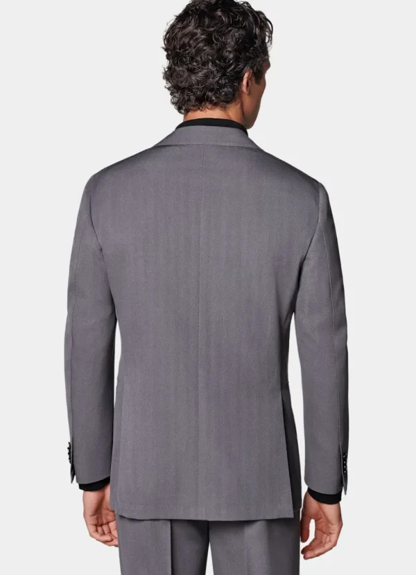 Suitsupply Mariage Cocktail | Costumes Tendance*Costume Roma coupe Relaxed gris moyen