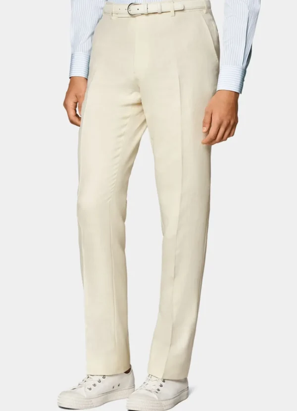 Suitsupply Mariage Cocktail*Costume Roma coupe Relaxed blanc cassé