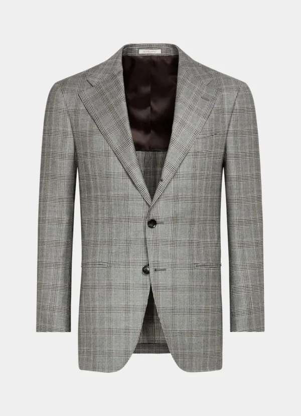 Suitsupply Costumes Tendance*Costume Roma coupe Relaxed gris moyen à carreaux