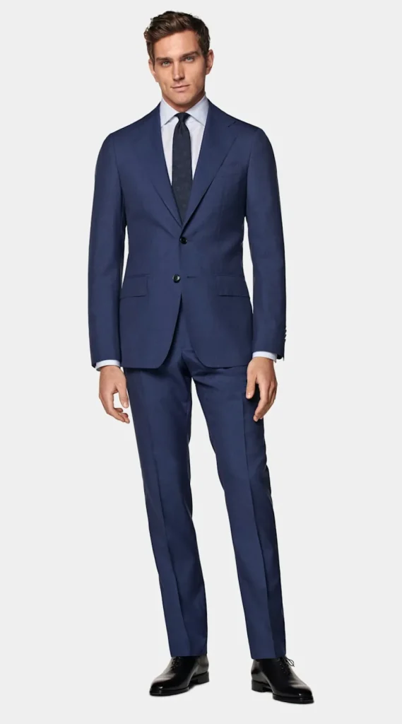 Suitsupply Costumes Sur Mesure*Costume sur mesure Custom Made bleu moyen