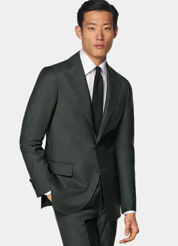 Suitsupply Costumes Sur Mesure*Costume sur mesure Custom Made vert foncé