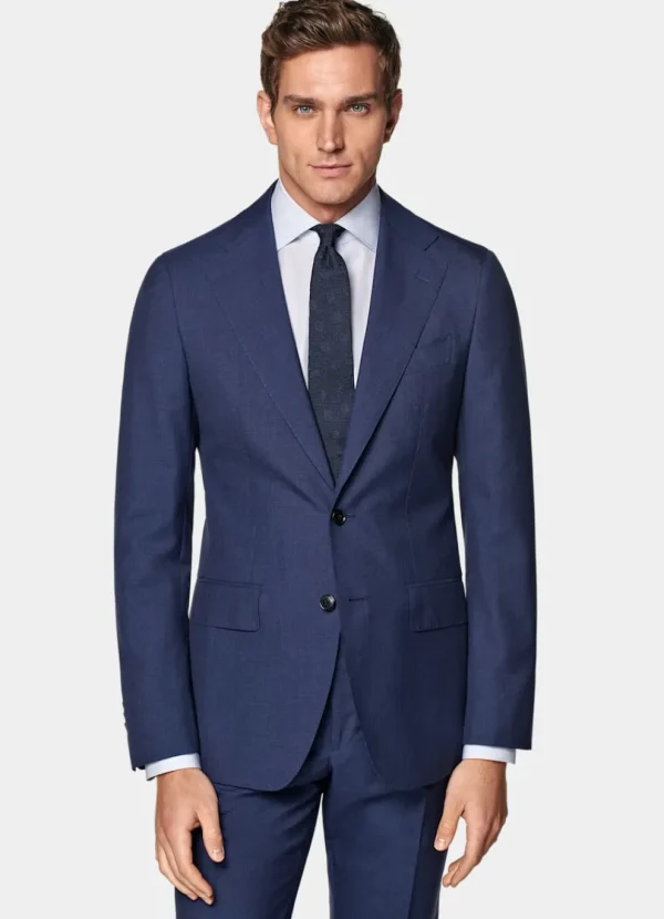 Suitsupply Costumes Sur Mesure*Costume sur mesure Custom Made bleu moyen