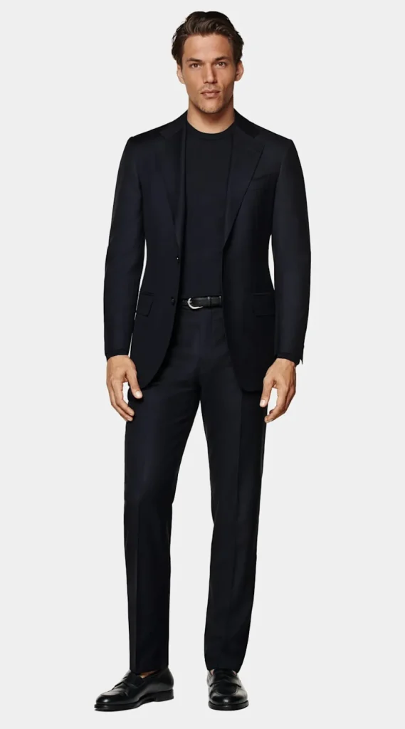 Suitsupply Costumes Classiques*Costume trois pièces Havana coupe Tailored bleu marine